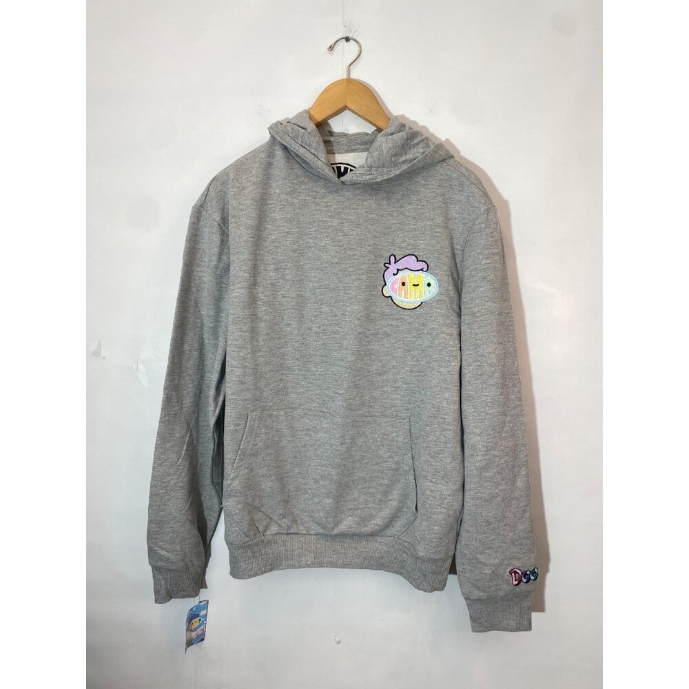 Camp x Doodle Exclusive Gray Pullover Hoodie Sweatshirt Men's Size Medium NWT